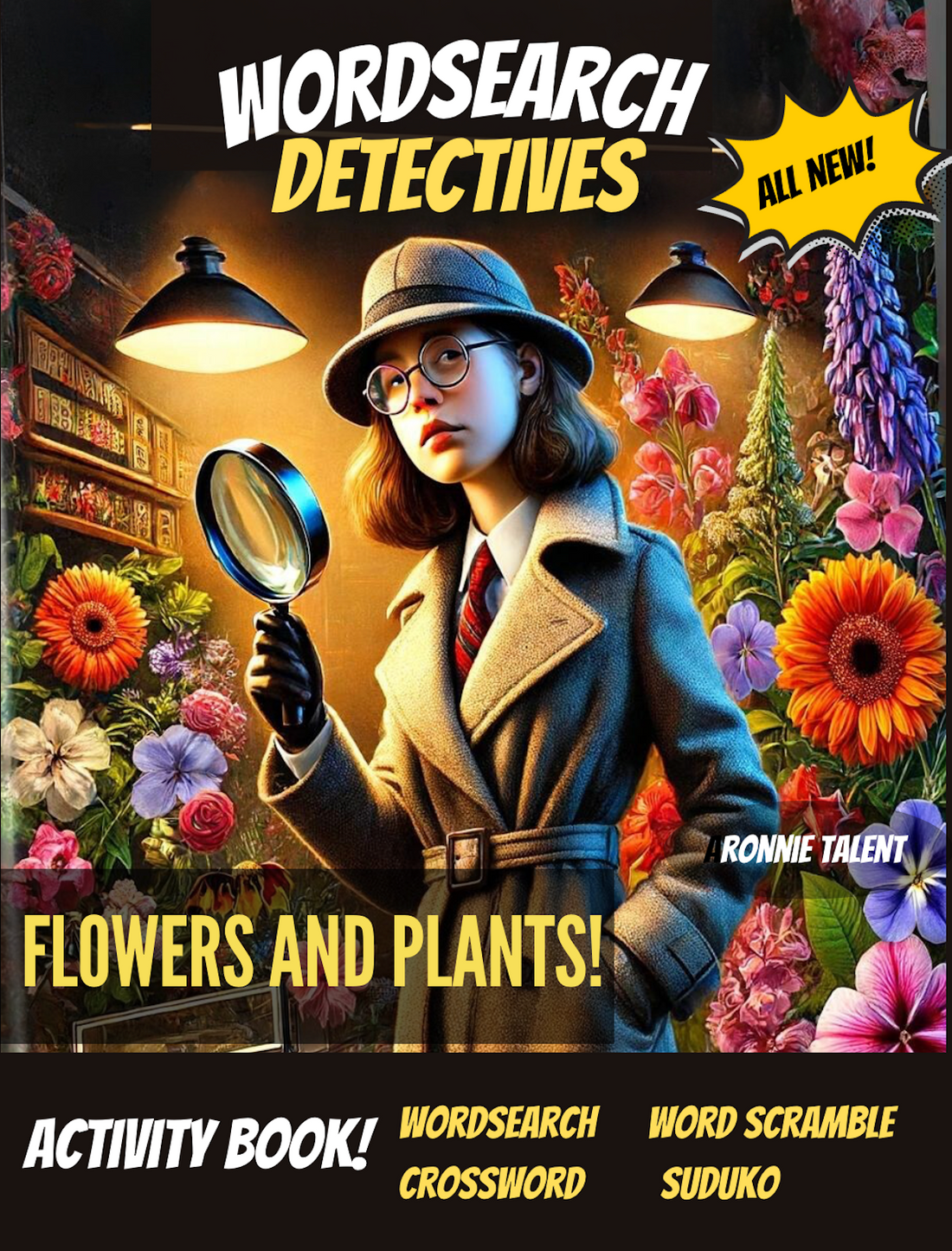 Discover the World of Flowers and Plants with Wordsearch Detectives